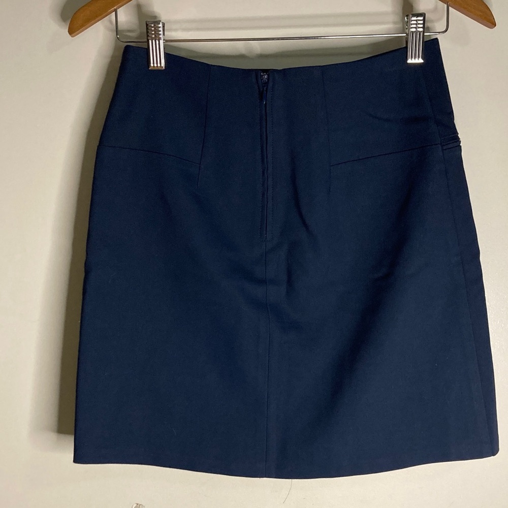 Orsay European Brand Women’s Navy Blue Mini Skirt - Picture 4 of 8